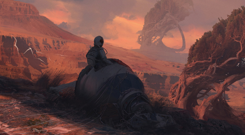 Illustration for article titled Aliens vs Dude Who Is About To Get Eaten